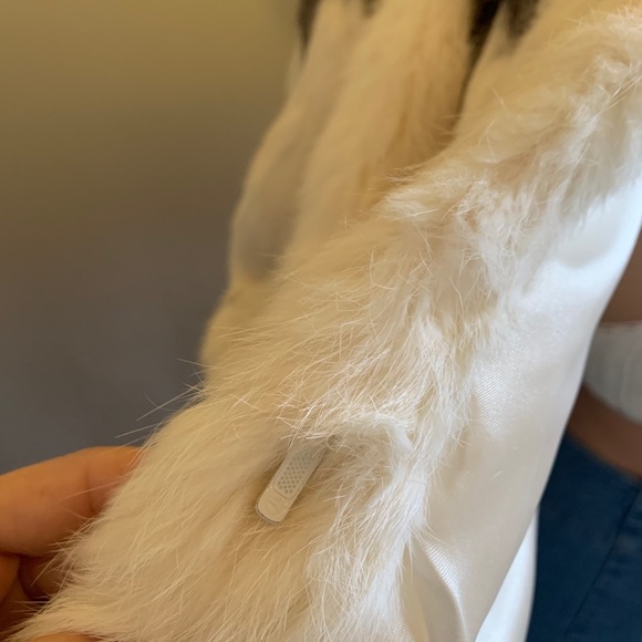 100% Authentic Rabbit fur coat!!RARE pattern!! - Picture 12 of 13